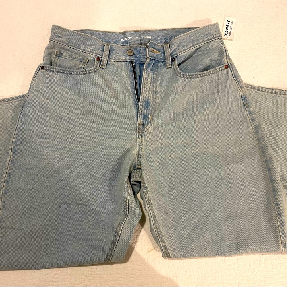 Barrel Jeans NWT Old Navy Sz 12